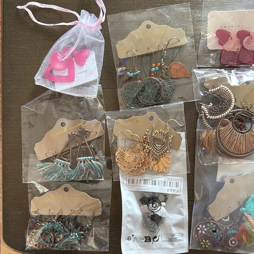 Variety Pack of Earrings